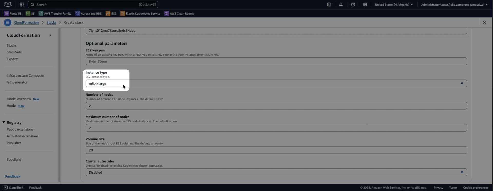 Optional parameters