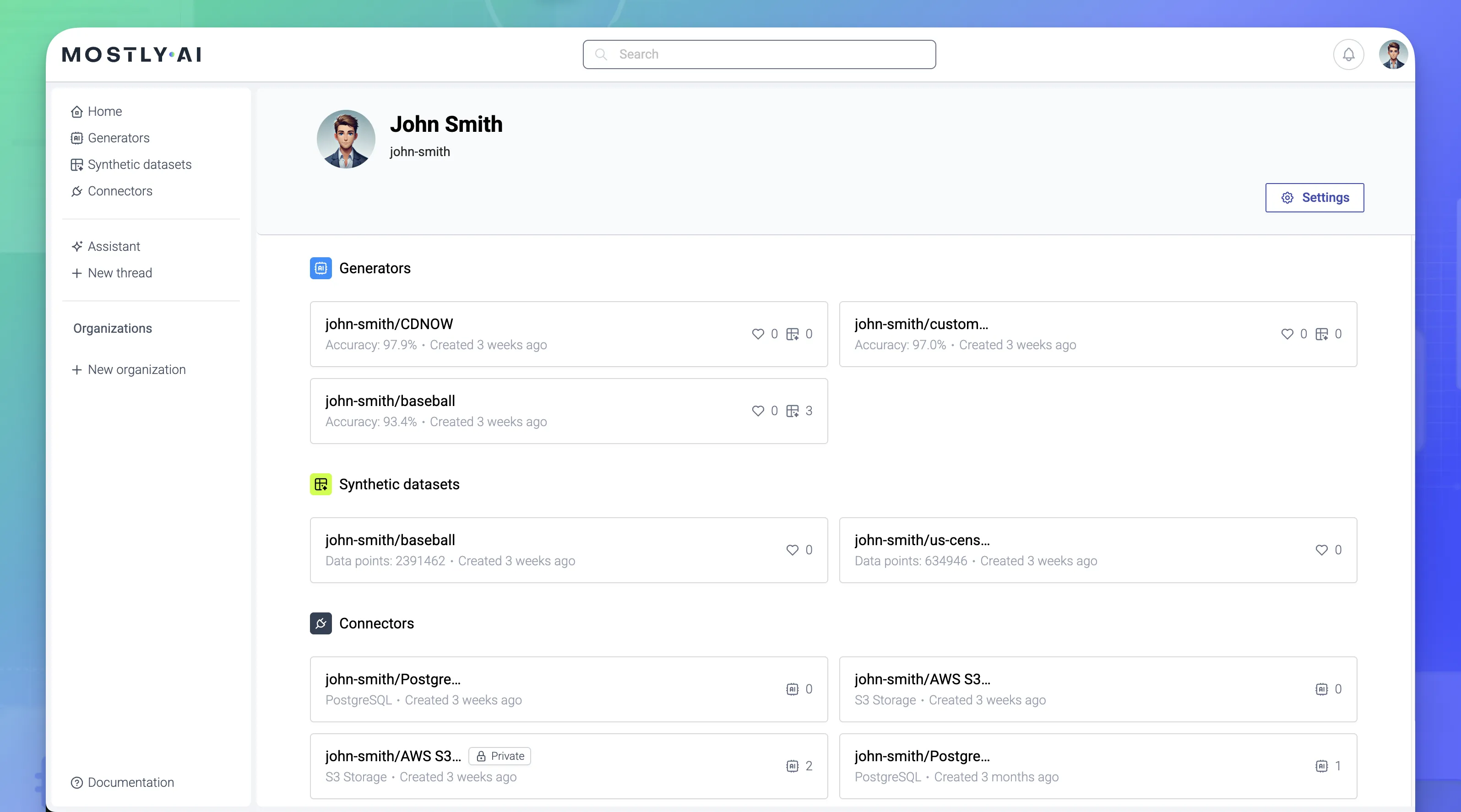 View your profile