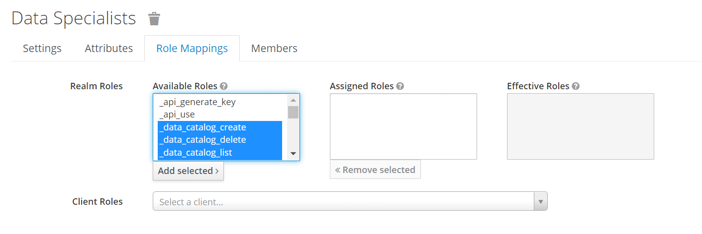 Manage groups 3