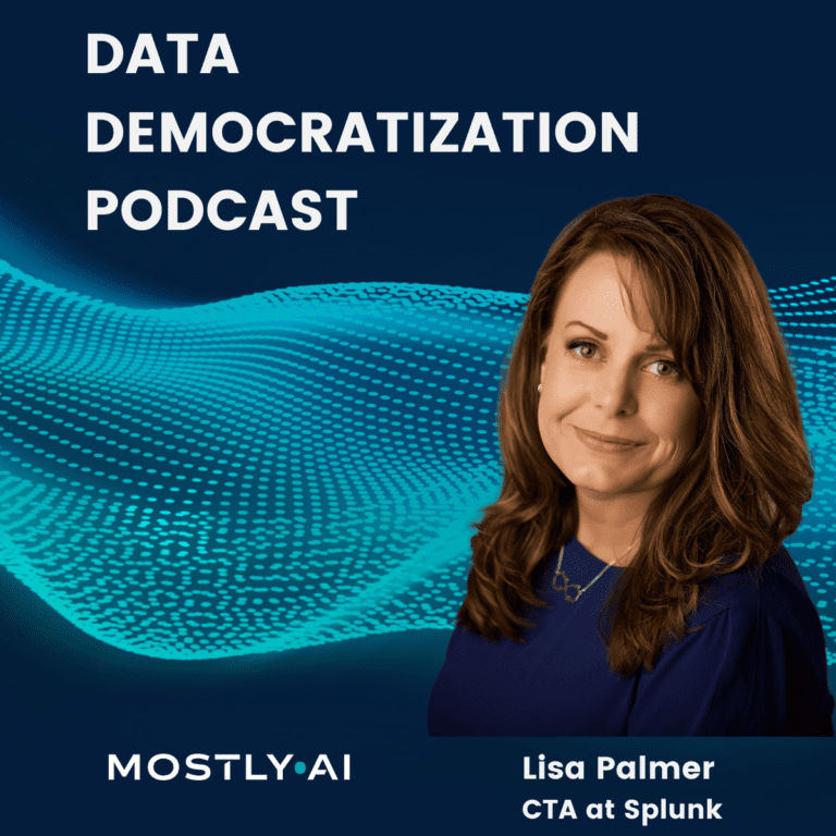 Lisa Palmer on the Data Democratization Podcast