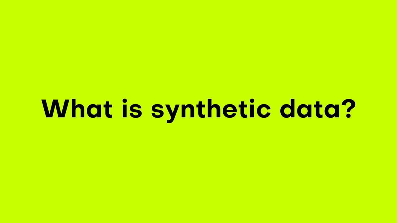 Synthetic Data Tutorial: What Is Synthetic Data? - MOSTLY AI